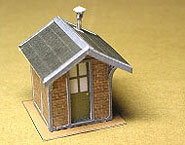 maquette en carton Guérite  Est