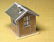 maquette en carton Guérite  Est