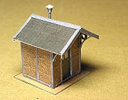 maquette en carton Guérite  Est