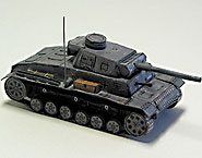 maquette en carton pzkw III