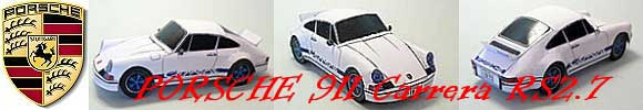 Montage du kit en carton Porsche 911 Carrera